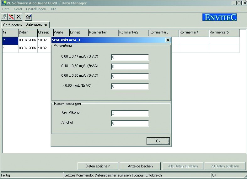 EnviteC Datamanager - Software