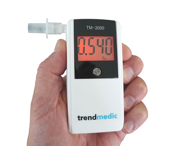 Alkoholtester Trendmedic TM-2000 Display rot